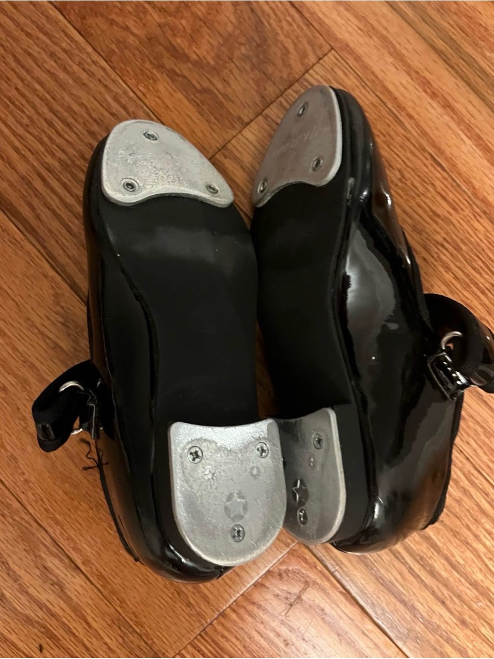 Freestyle Black little Girl’s tap shoes size 9 - Picture 2 of 2